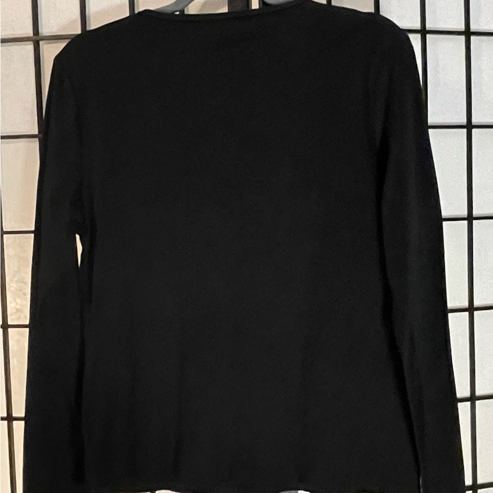 Black Long Sleeve Top